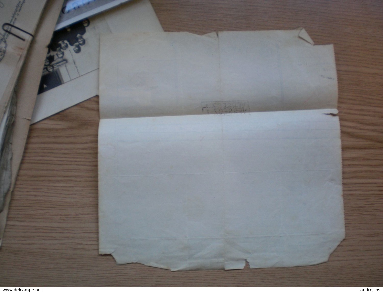 Tavirat Versecz 1914 - Telegraphenmarken