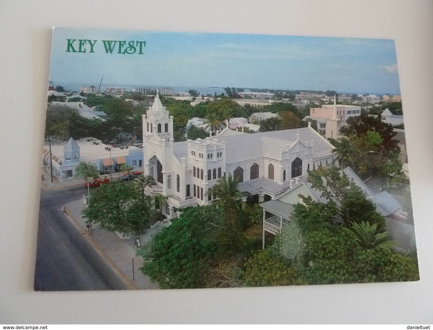 Key West - St. Paul's Episcopal Church Duval And Eaton Streets - 8144 - Editions Keys Wholesalers - - Key West & The Keys