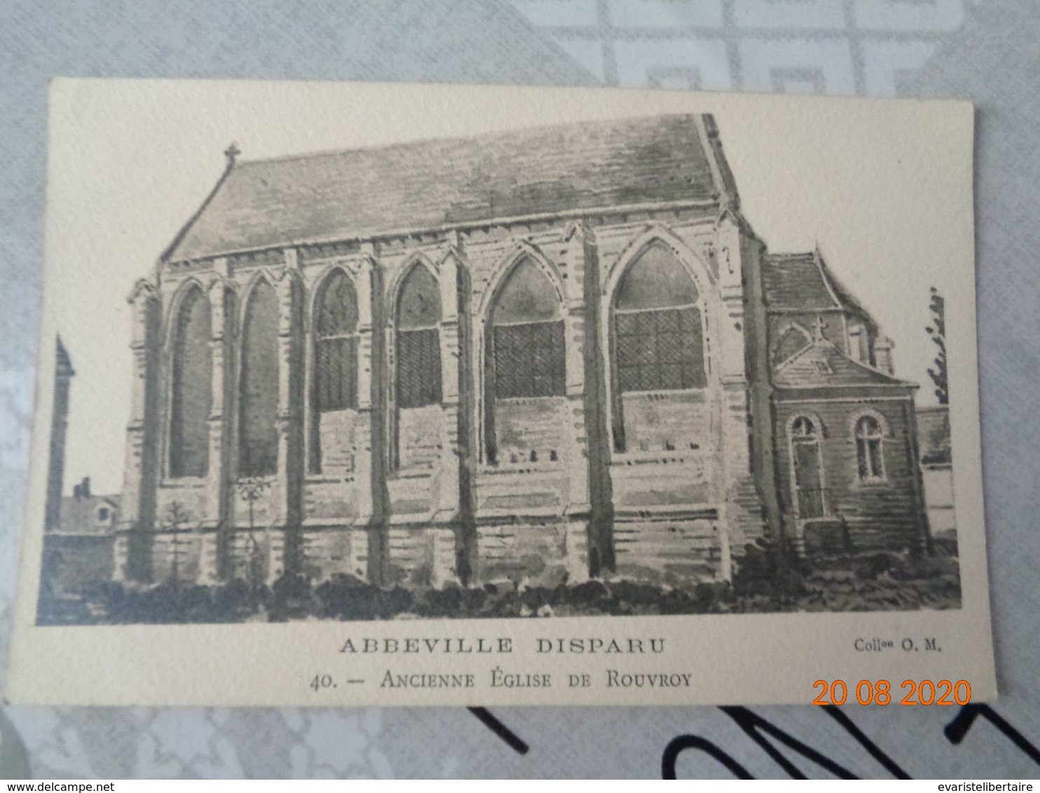 ABBEVILLE Disparu :ancienne église De Rouvroy  ,n°40 - Abbeville