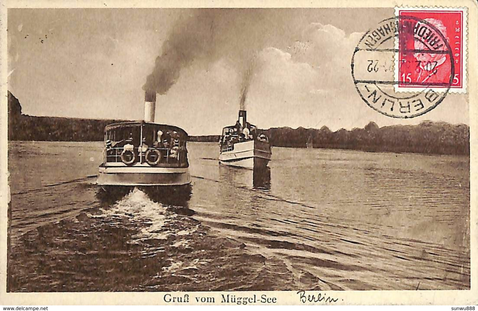 Gruss Vom Müggel-See (1932) - Müggelsee