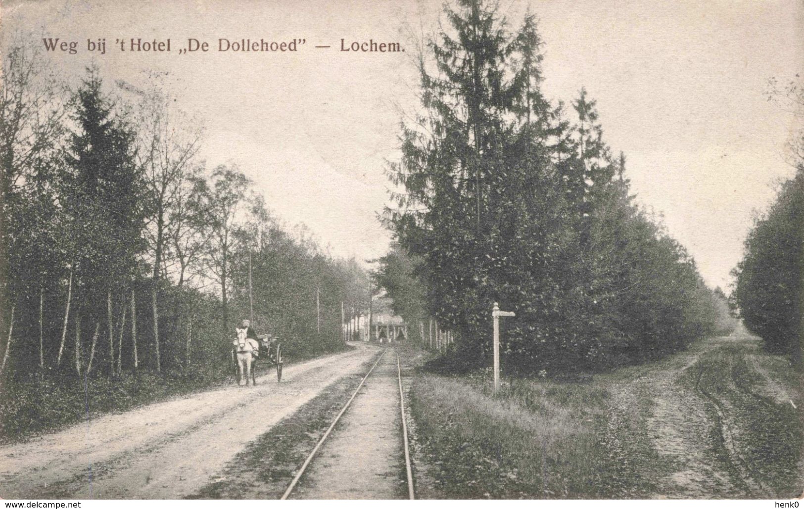 Lochem De Weg Bij Het Hotel De Dollehoed VN1404 - Lochem