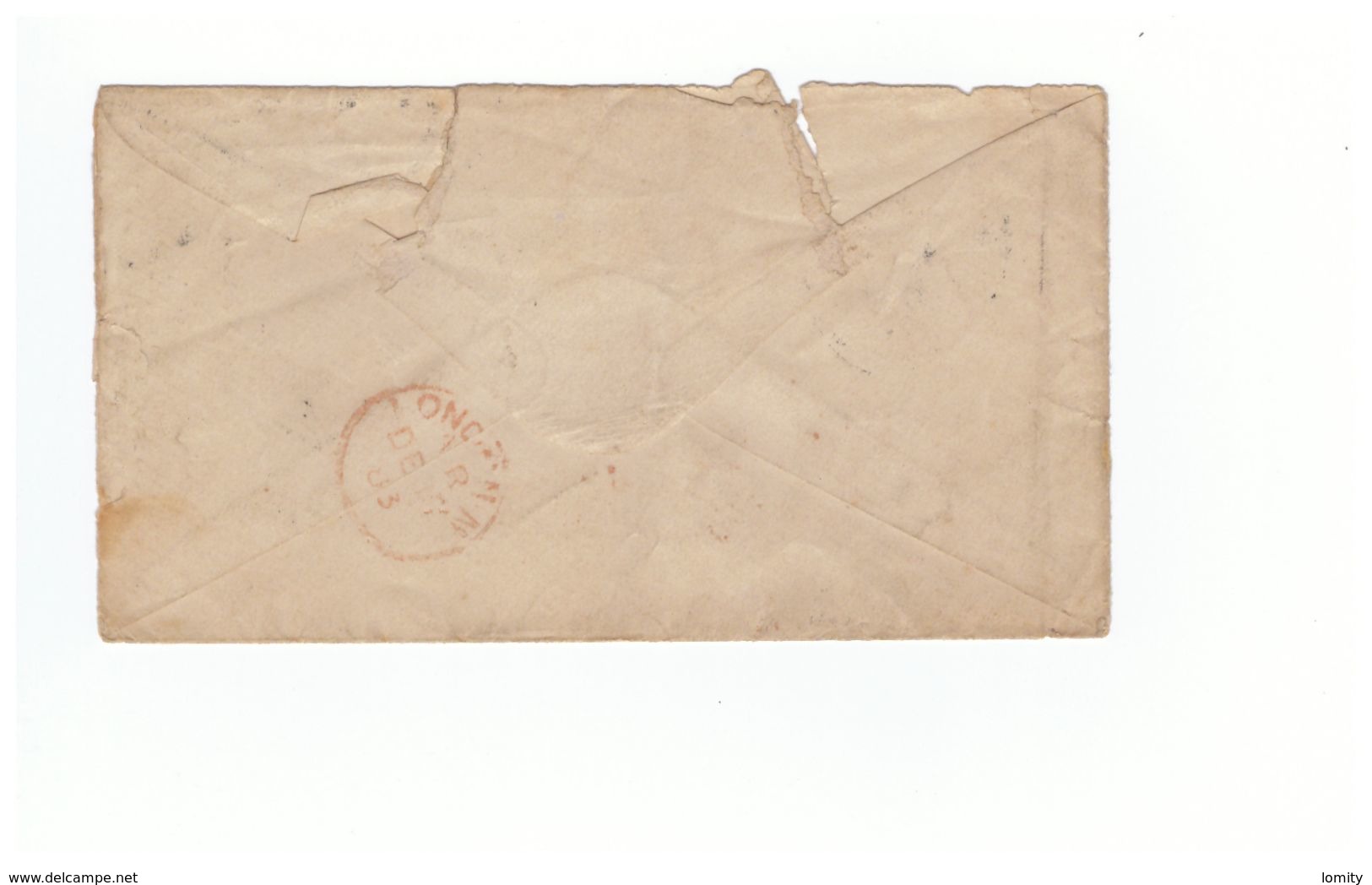 Lettre Grece 1883 Letter 2 Timbres Timbre 5 20  Cachet Kepkypa Pour Londres London - Covers & Documents