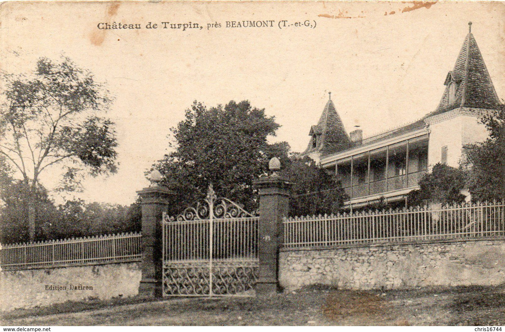 BEAUMONT  Château De Turpin - Beaumont De Lomagne