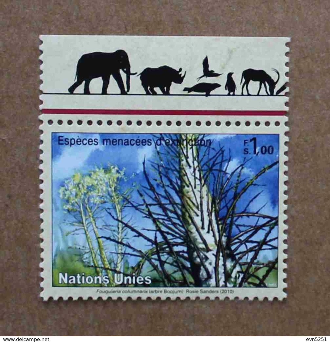 Ge10-01 : Nations-Unies (Genève) / Protection De La Nature - Arbre Boojum (Fouquieria Columnaris) - Ungebraucht