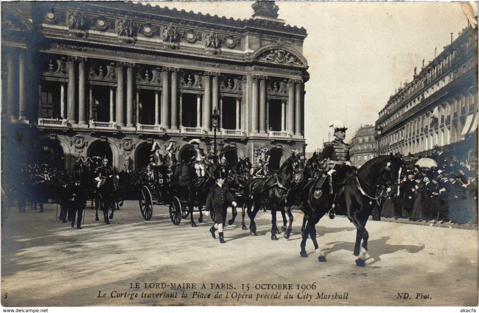 CPA PARIS 4e - Le Lord-Maire A Paris (81596) - Réceptions