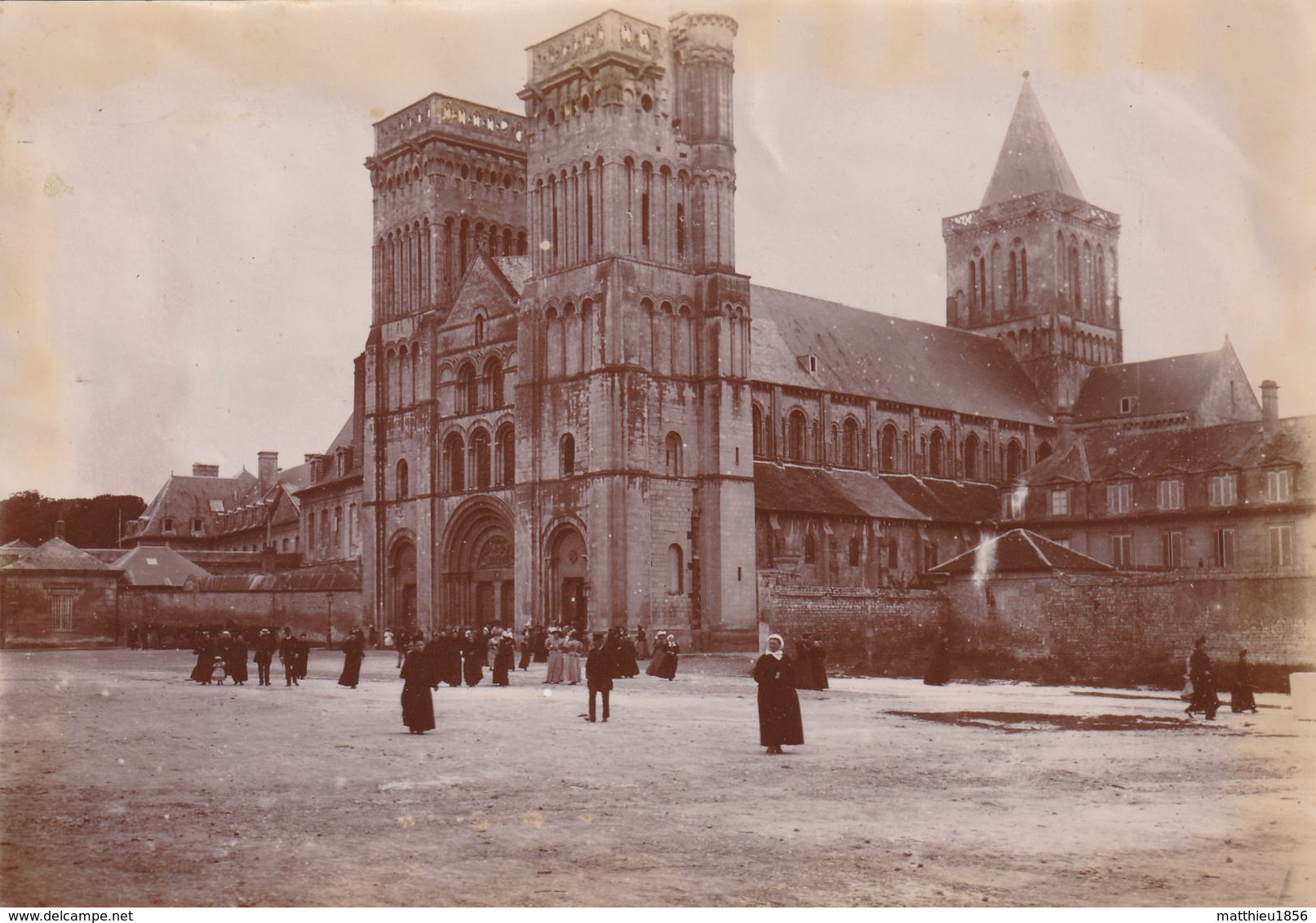 Photo Vers 1900 CAEN - Abbaye Des Dames (A223) - Caen