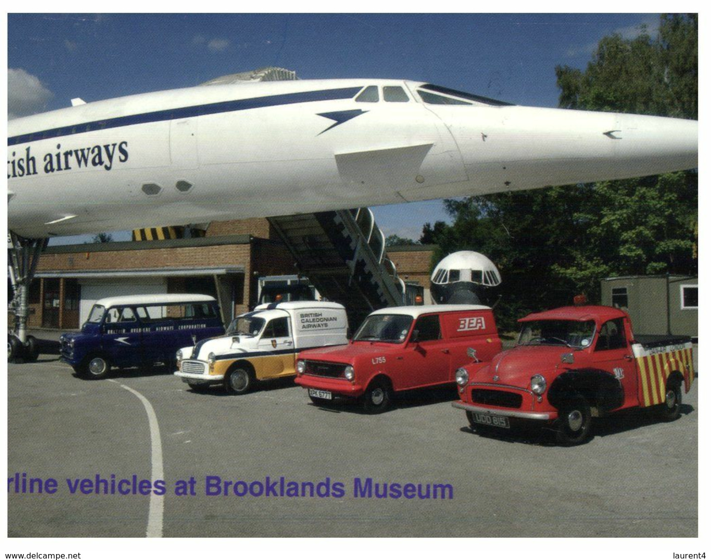 (K 4) British Airways Concorde - Airplane - Avions (with UK Stamp) - 1946-....: Modern Tijdperk