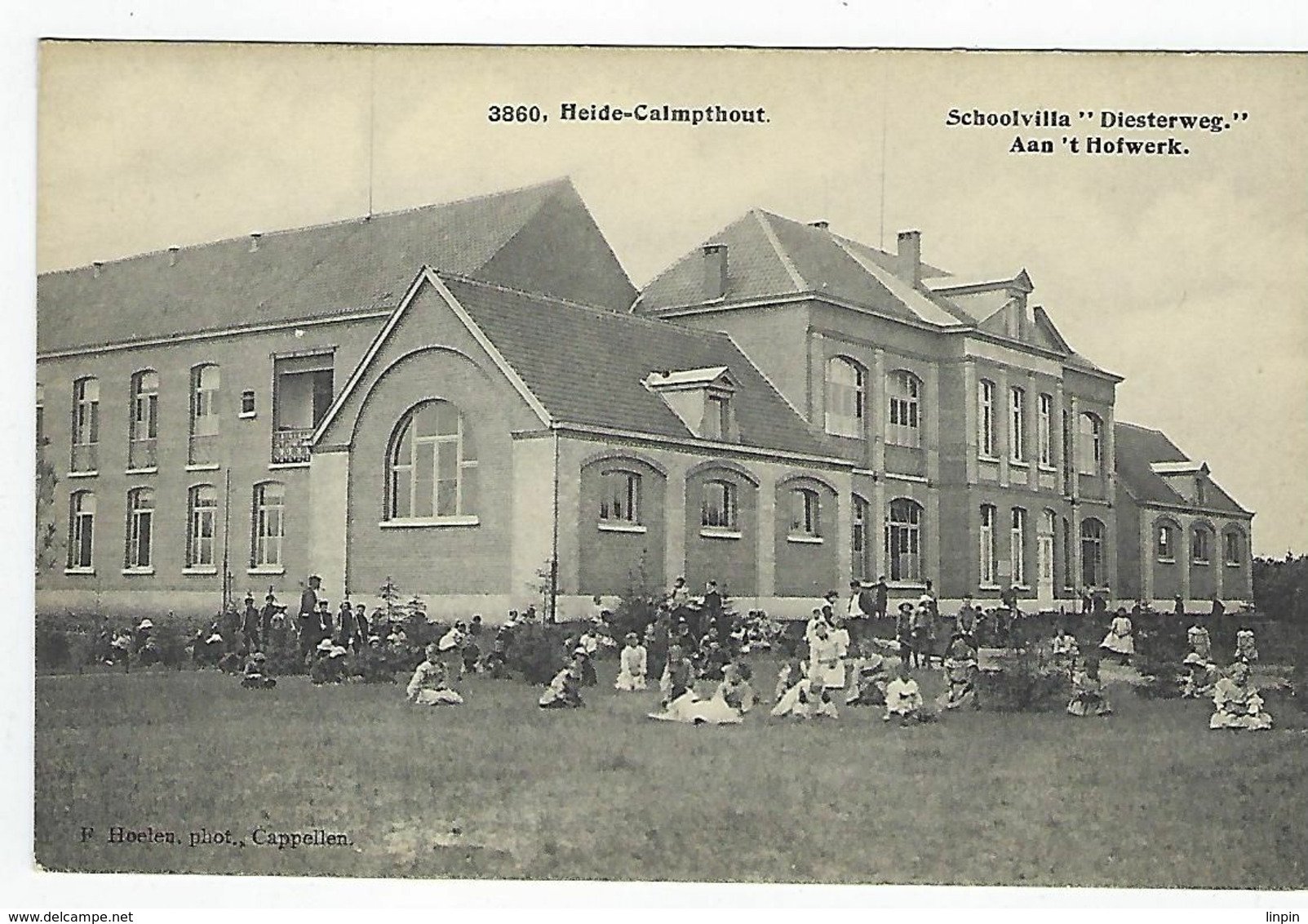 Heide-Kalmthout    Schoolvilla "Diesterweg"        Aan 't Hofwerk         F.Hoelen    3860 - Kalmthout