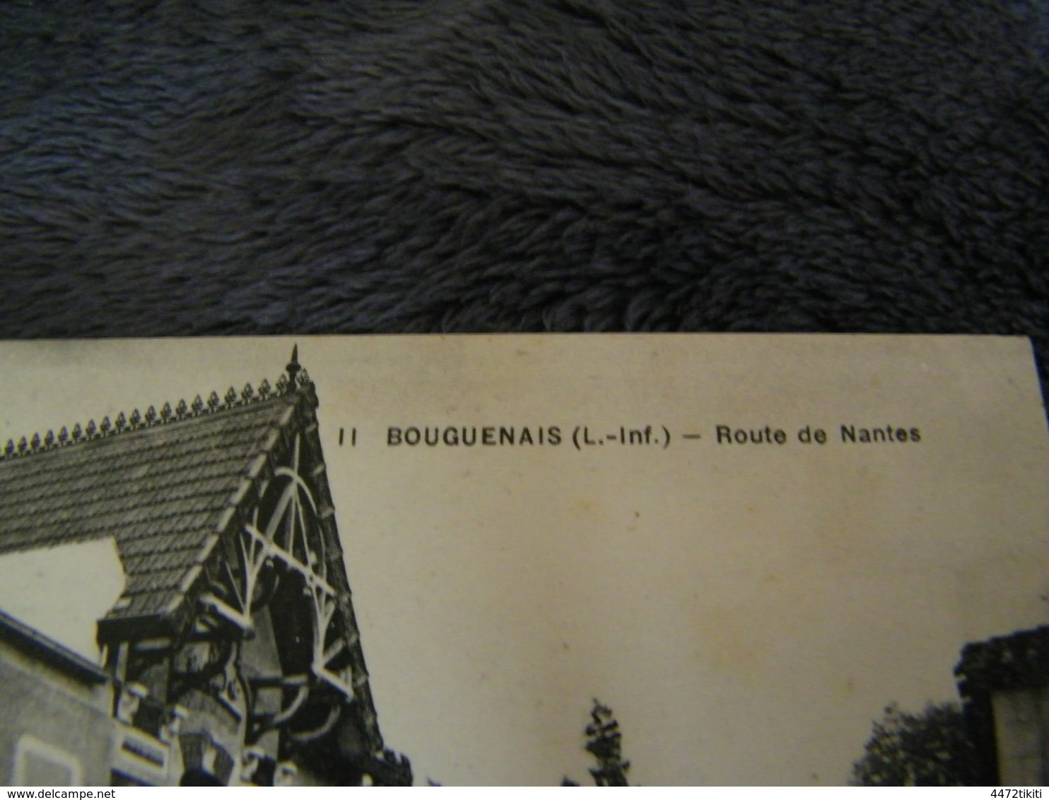 CPA - Bouguenais (44) - Route De Nantes - 1920 - SUP (DQ 79) - Bouguenais