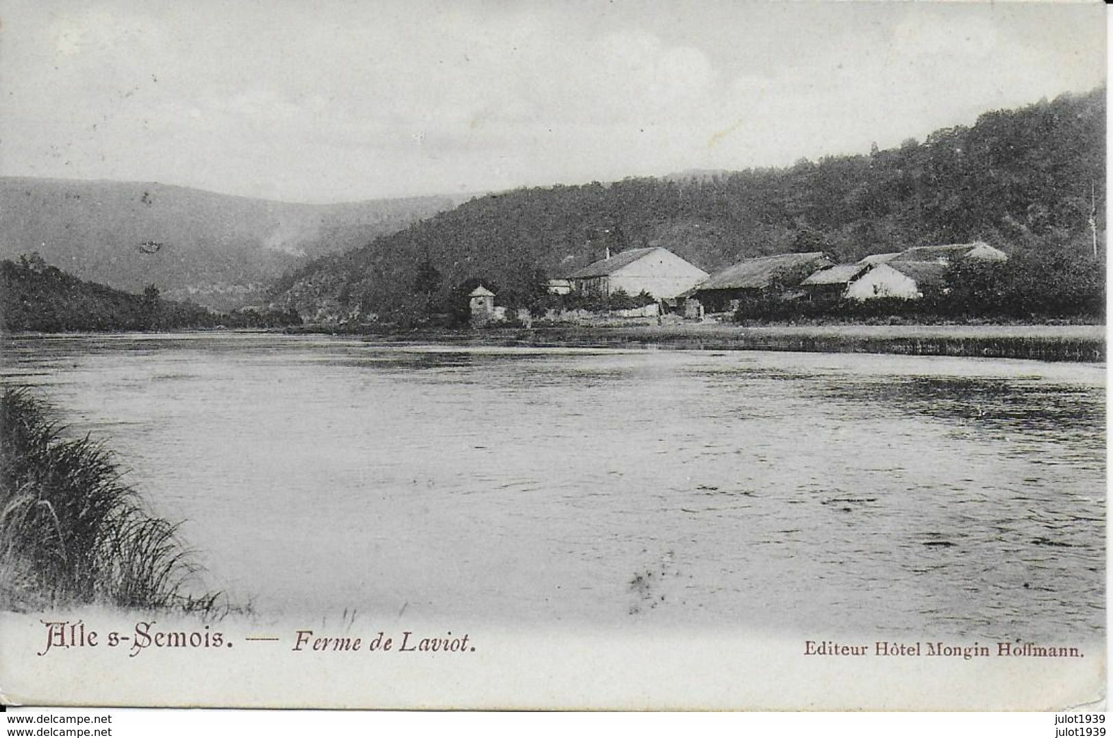 LAVIOT ..--  Les Fermes . 1909 Vers PARIS . Voir Verso . - Bouillon