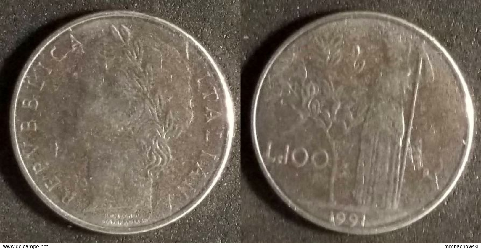 Italy - 100 Lire 1991 Used (it085) - 100 Lire