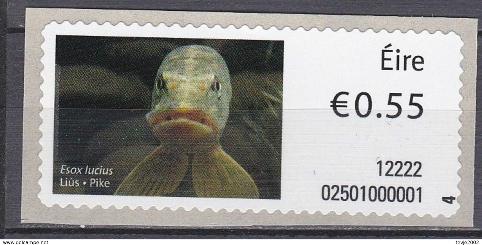 Irland Eire 2012 - ATM Mi.Nr. 36 - Postfrisch MNH - Tiere Animals Fische Fishes - Fische