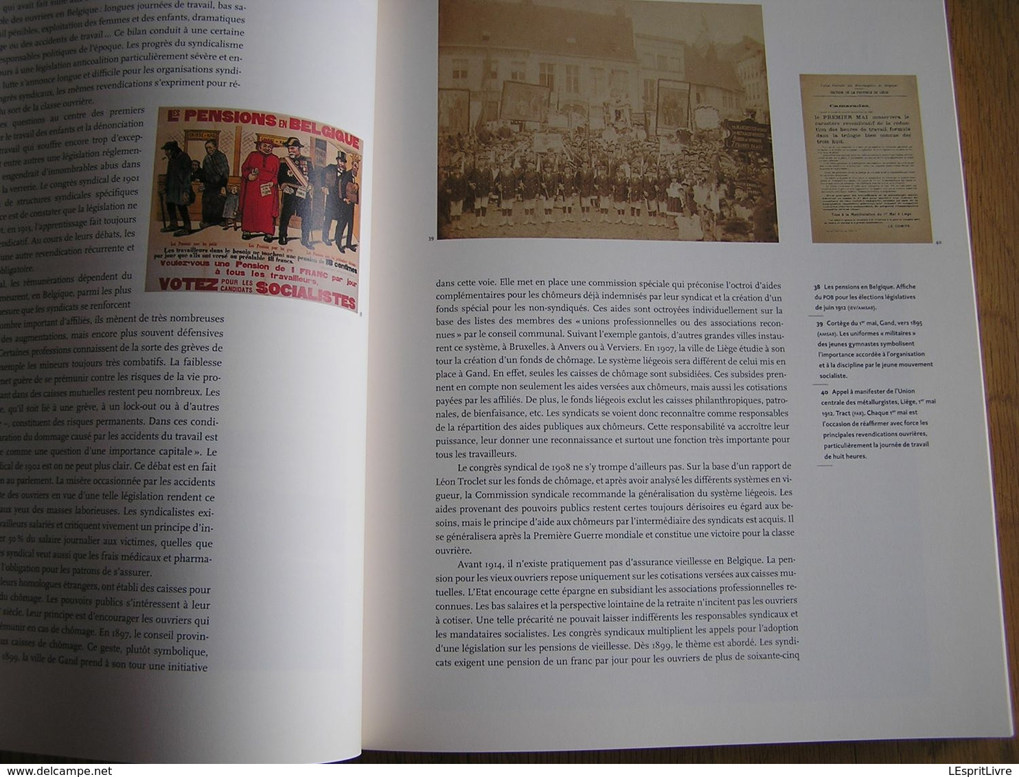 UN SIECLE DE SOLIDARITE 1898 1998 Régionalisme Histoire du Syndicat Socialiste Industrie Métallurgie Sidérurgie Belgique