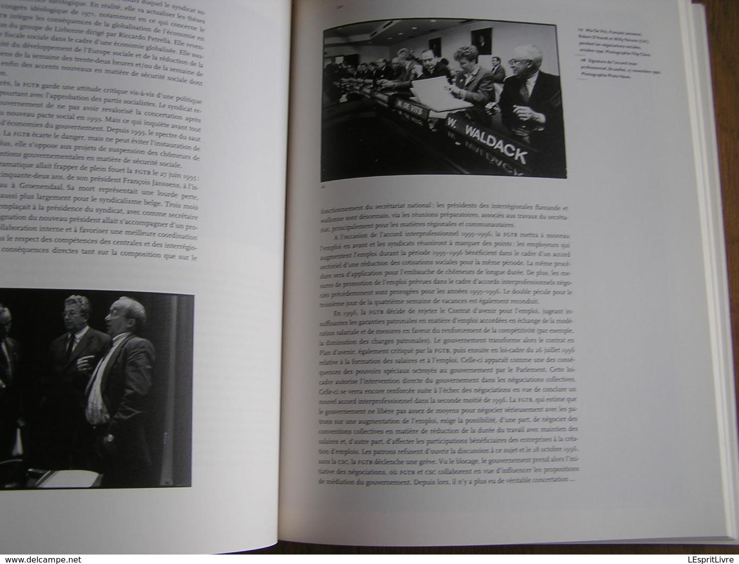 UN SIECLE DE SOLIDARITE 1898 1998 Régionalisme Histoire du Syndicat Socialiste Industrie Métallurgie Sidérurgie Belgique