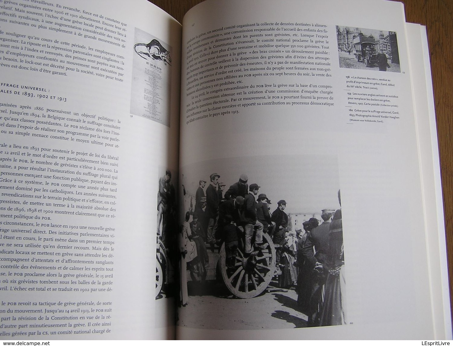 UN SIECLE DE SOLIDARITE 1898 1998 Régionalisme Histoire du Syndicat Socialiste Industrie Métallurgie Sidérurgie Belgique