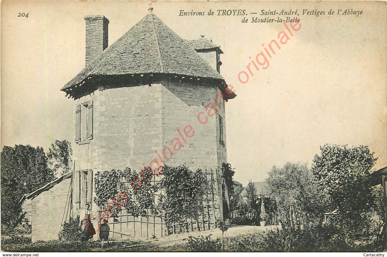 10.  TROYES . SAINT-ANDRE . Vestiges De L'Abbaye De MOUTIER LA BELLE . - Troyes