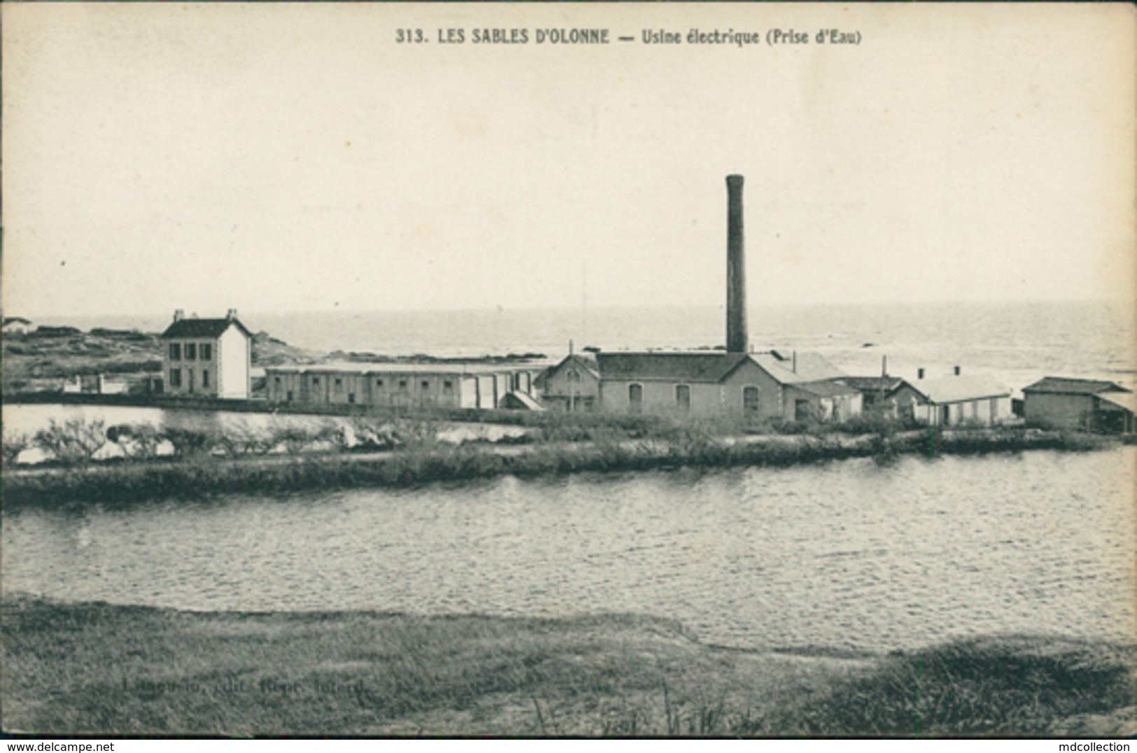 85 LES SABLES D'OLONNE / Usine Electrique / - Sables D'Olonne