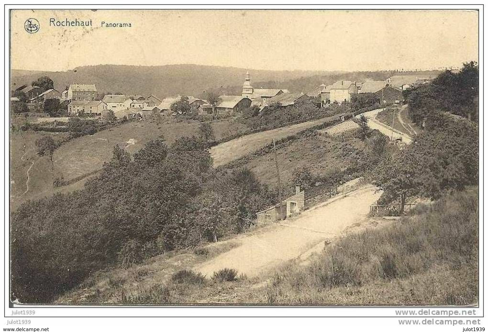 ROCHEHAUT ..-- Panorama . 1922 Vers BAS - OHA . Voir Verso . - Bouillon