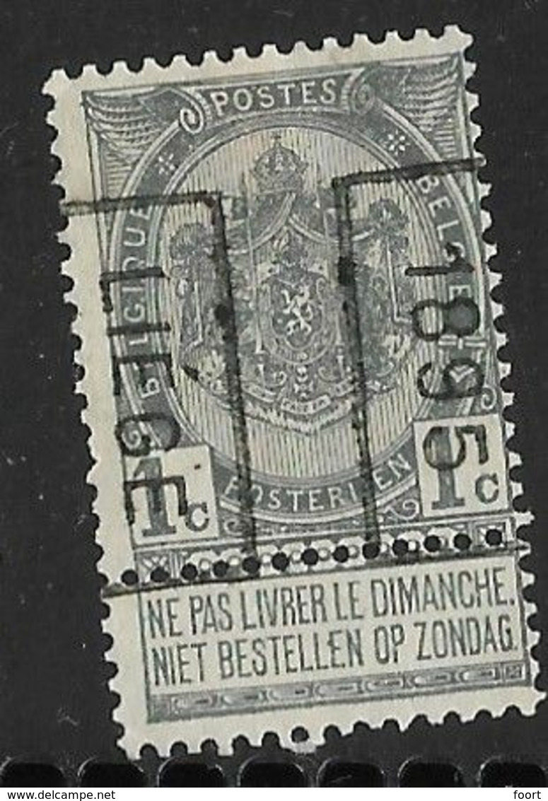 Luik 1895  Nr. 24B - Roller Precancels 1894-99