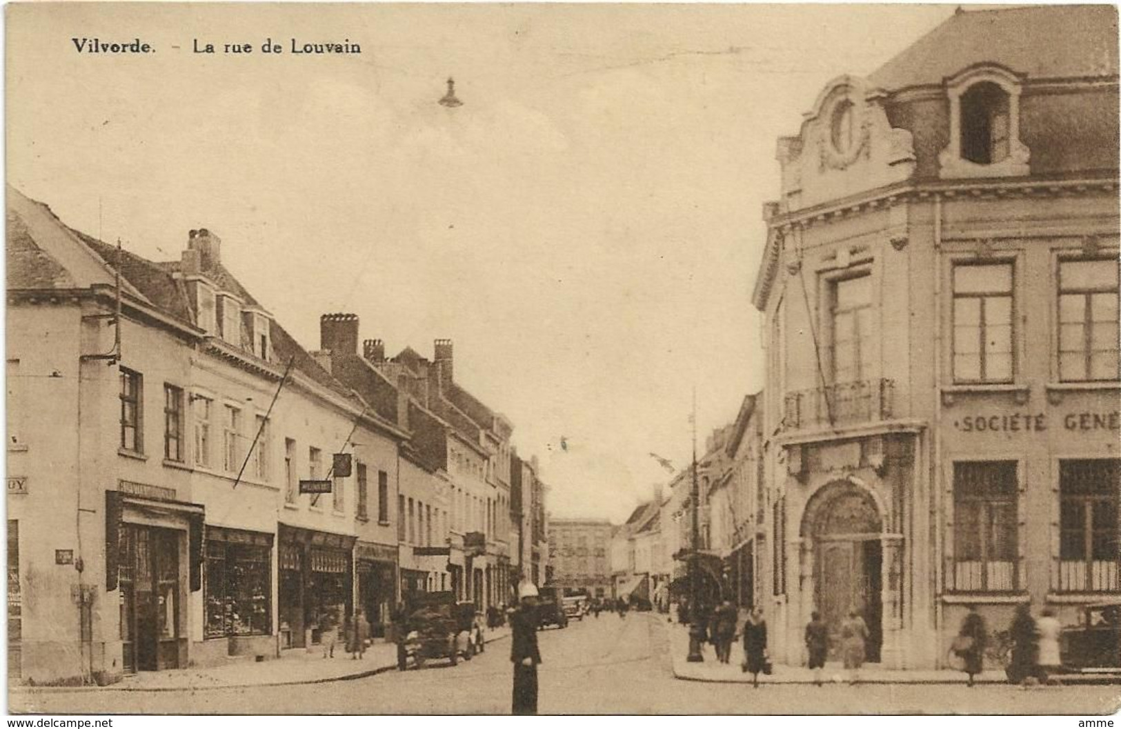 Vilvoorde - Vilvorde  *   La Rue De Louvain - Vilvoorde