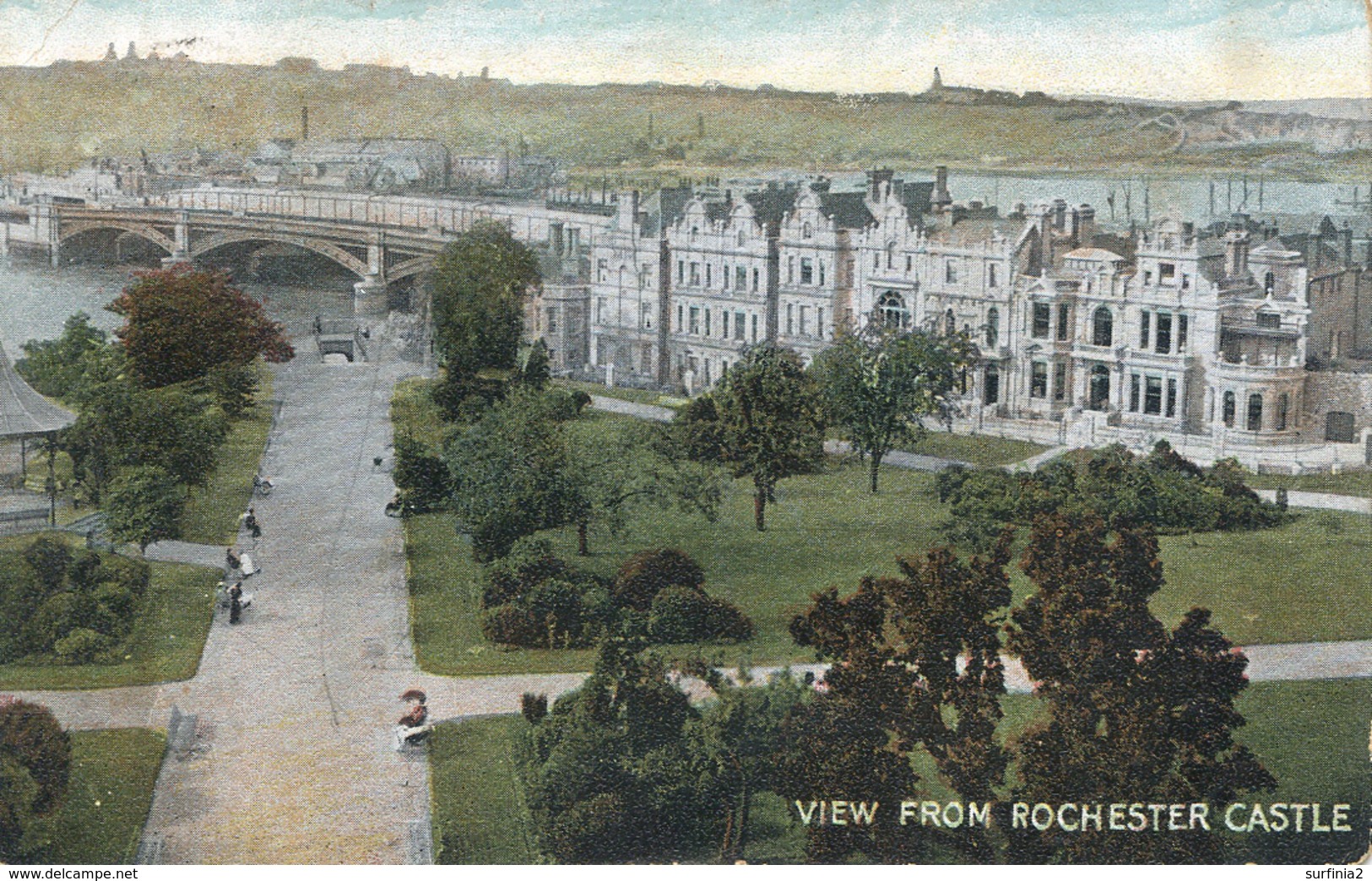 KENT - ROCHESTER - VIEW FROM CASTLE 1906 Kt251 - Rochester