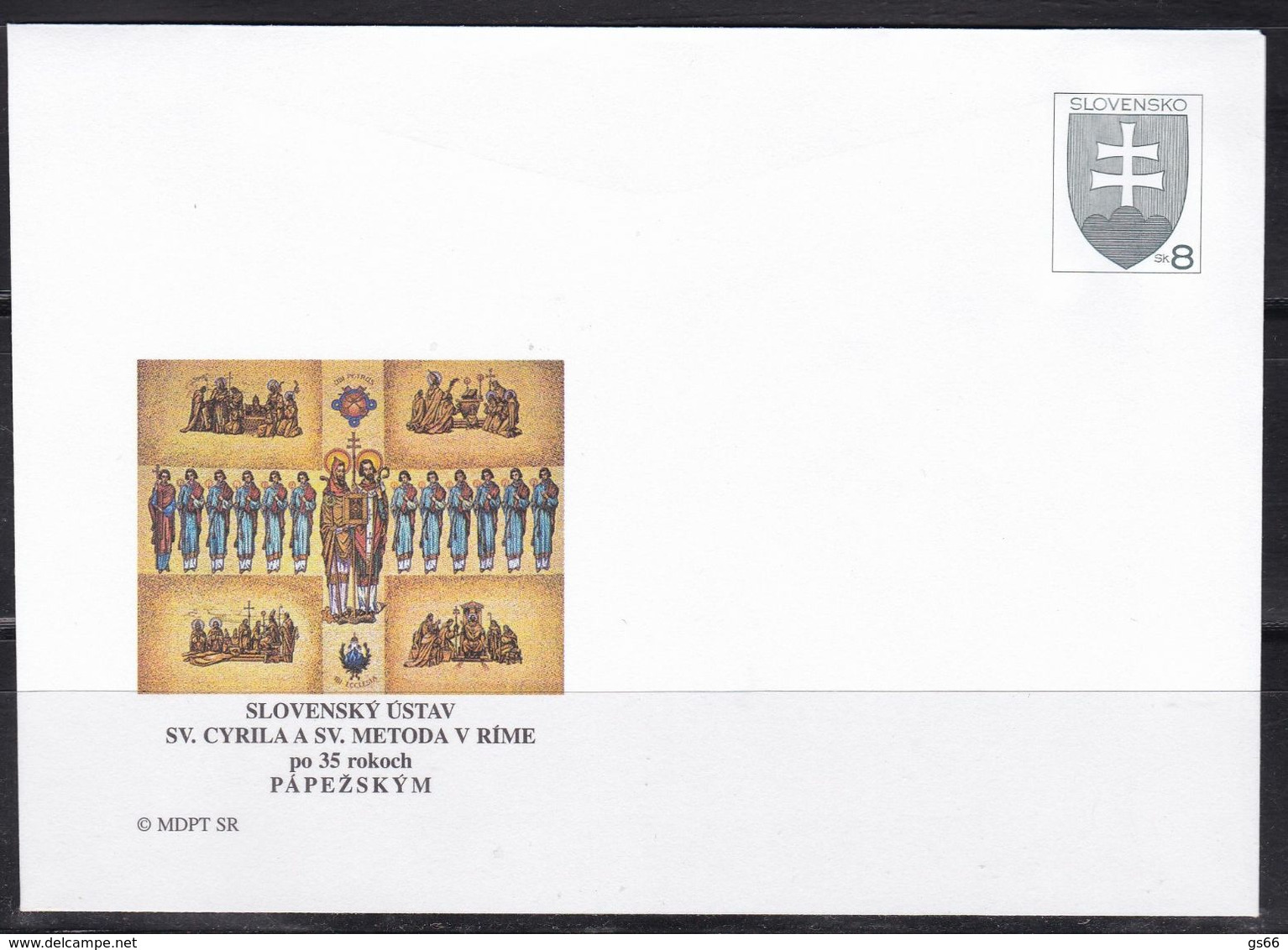 Slowenko, 1998  U 31, 20. Hl. Cyril Und Metod - Enveloppes