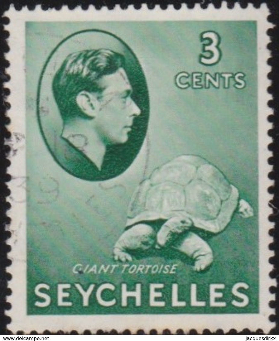 Seychelles     .    SG  .     136     .   O      .  Cancelled      .   /   .   Gebruikt - Seychellen (...-1976)