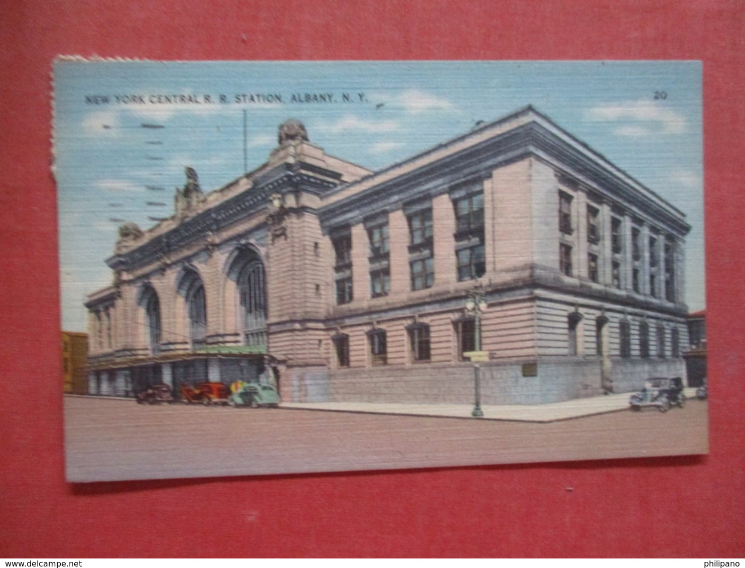 NY Central R.R. Station  Albany      NewYork  > Ref 4307 - Albany