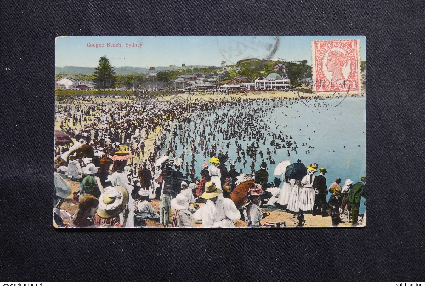 AUSTRALIE - Affranchissement Du Queensland Sur Carte Postale De Sydney En 1912 Pour Beyrouth - L 68657 - Brieven En Documenten