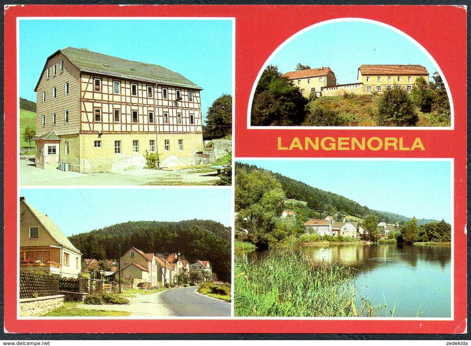 D9241 - Langenorla OT Kleindembach - Bild Und Heimat Reichenbach - Poessneck