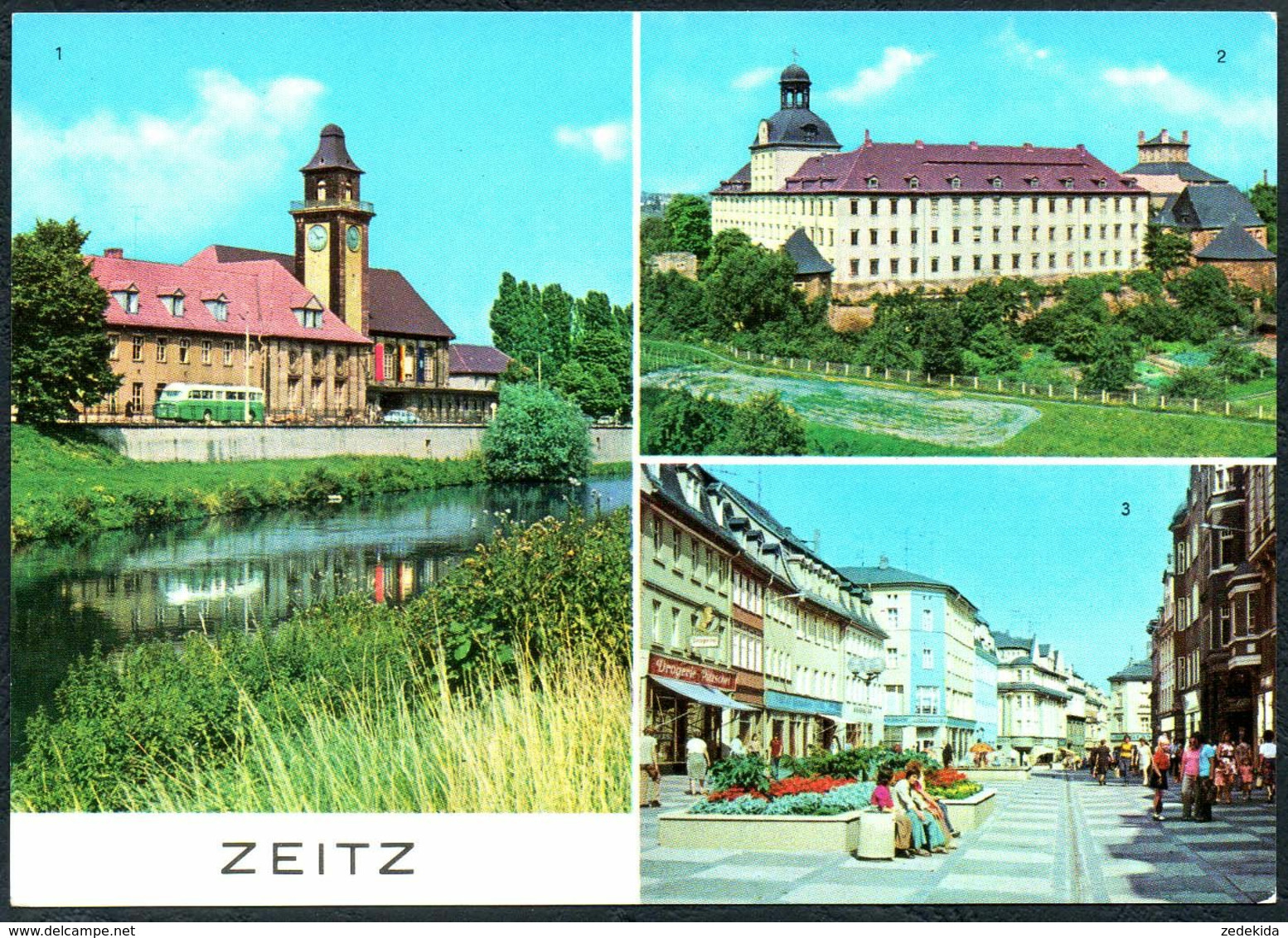 D9272 - Zeitz - Ikarus Omnibus - Bild Und Heimat Reichenbach - Zeitz