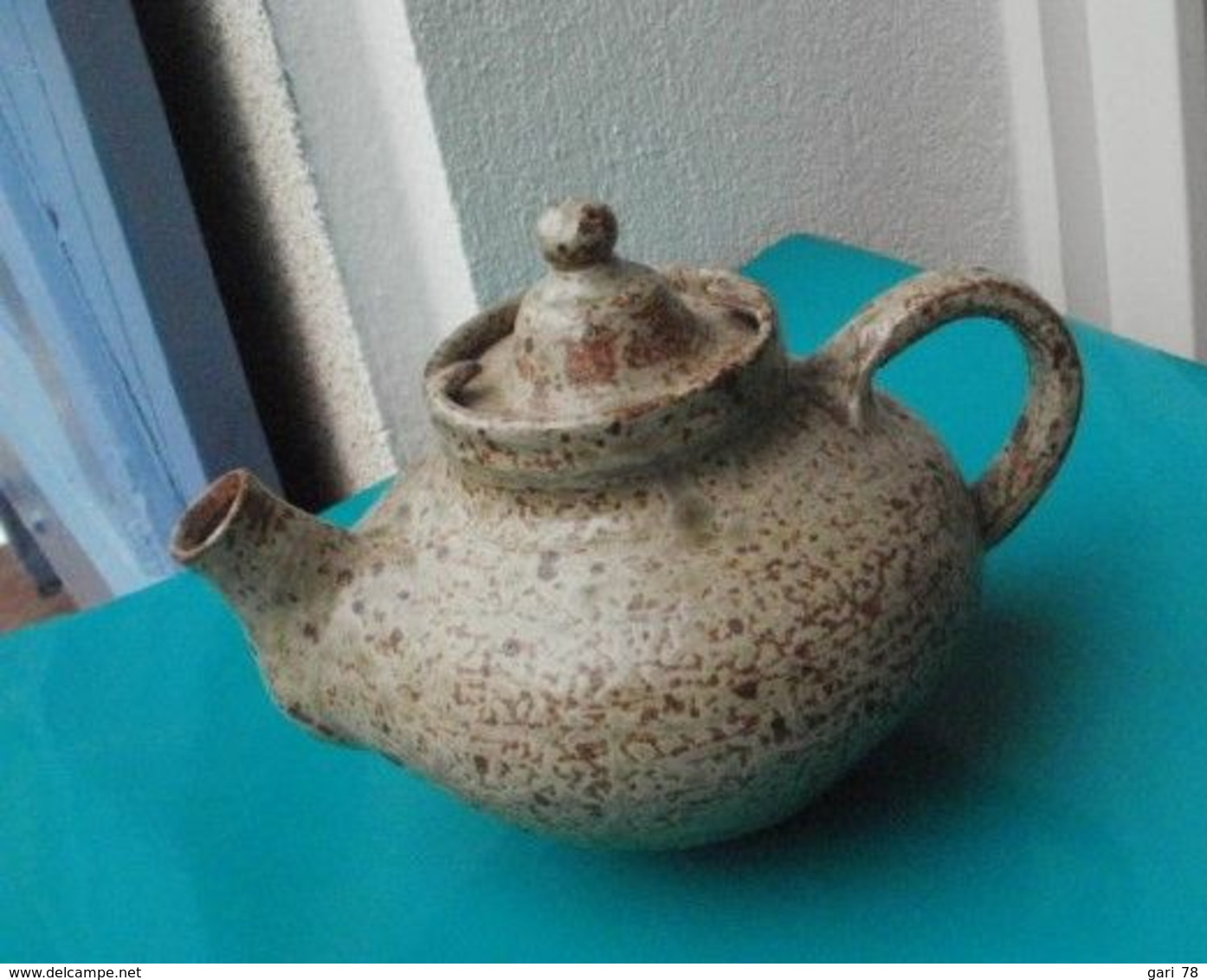 THEIERE En Grès Estampillée LA HULOTE - Vintage - CAYLUS (tarn Et Garonne) - Theepot