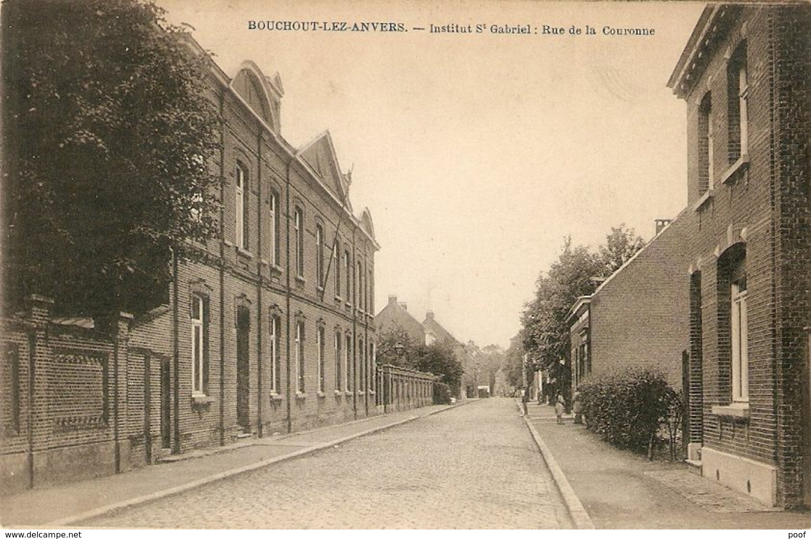 Boechout / Bouchout : Institut St. Gabriel --- Rue De La Couronne 1920 - Boechout