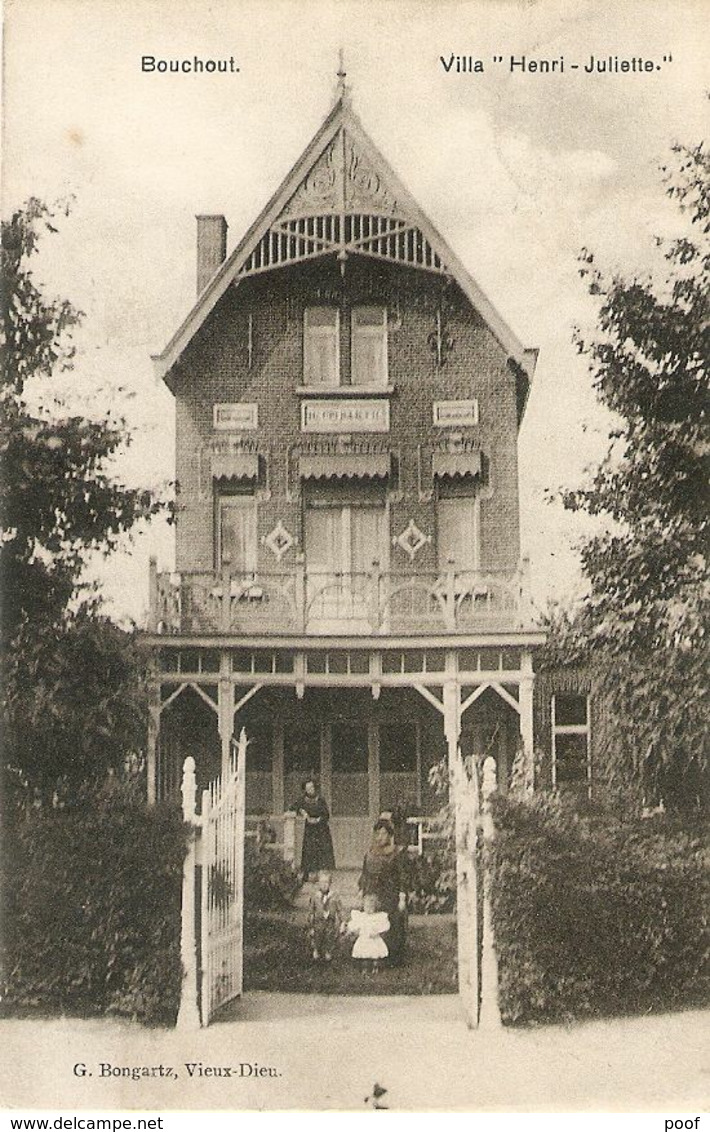 Boechout / Bouchout : Villa " Henri-Juliette " 1910 - Boechout