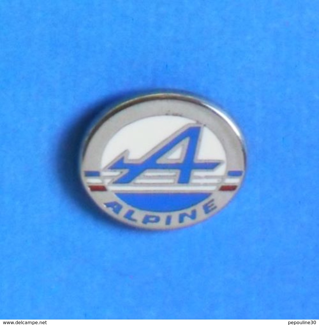 1 PIN'S //  ** LOGO / ALPINE - RENAULT ** - Renault