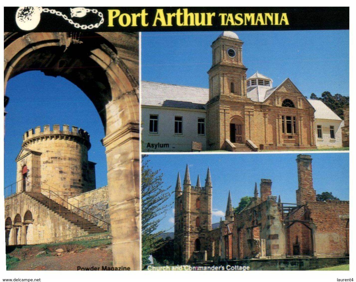 (K 9) Australia - TAS - With Stamp - Port Arthur - Prison