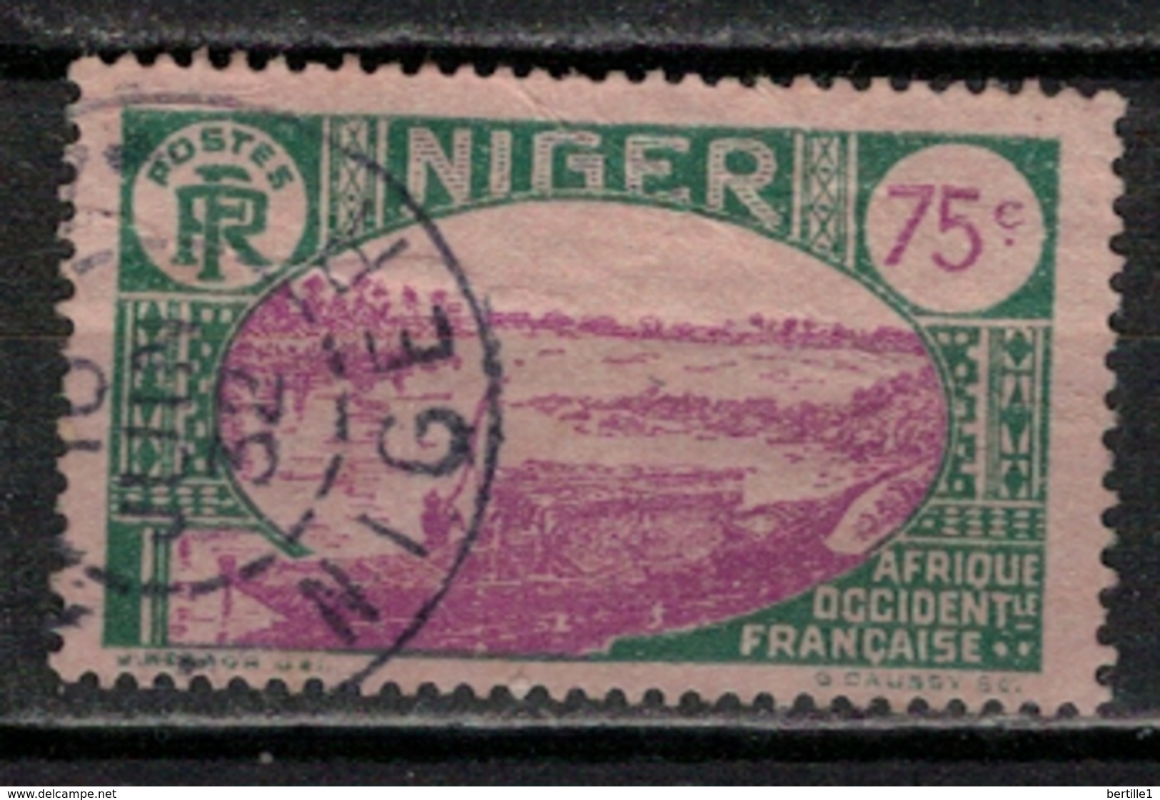 NIGER        N°  YVERT :  43   ( 8 )  OBLITERE       ( OB 8 / 37 ) - Used Stamps