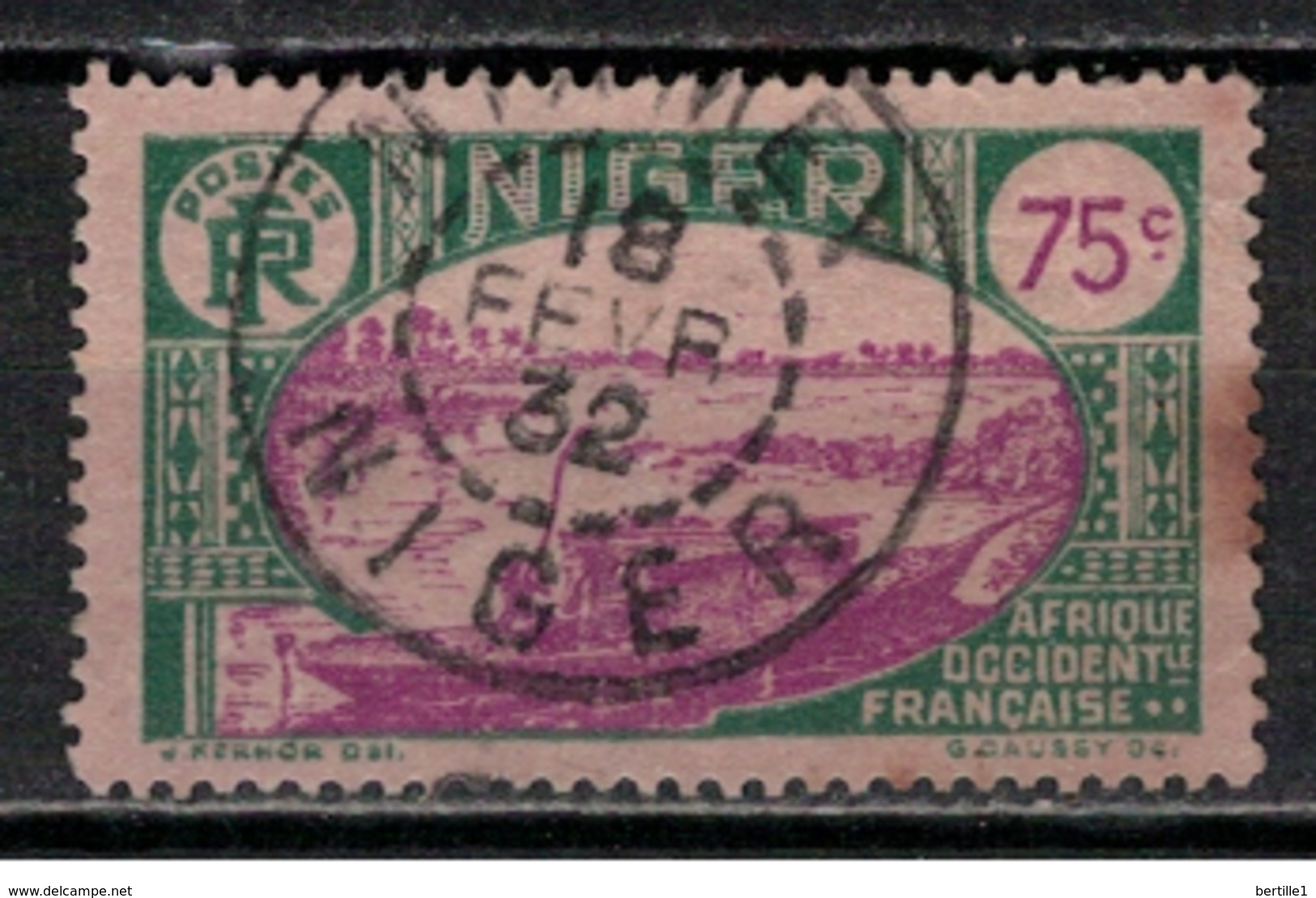 NIGER        N°  YVERT :  43   ( 11 )  OBLITERE       ( OB 8 / 37 ) - Used Stamps