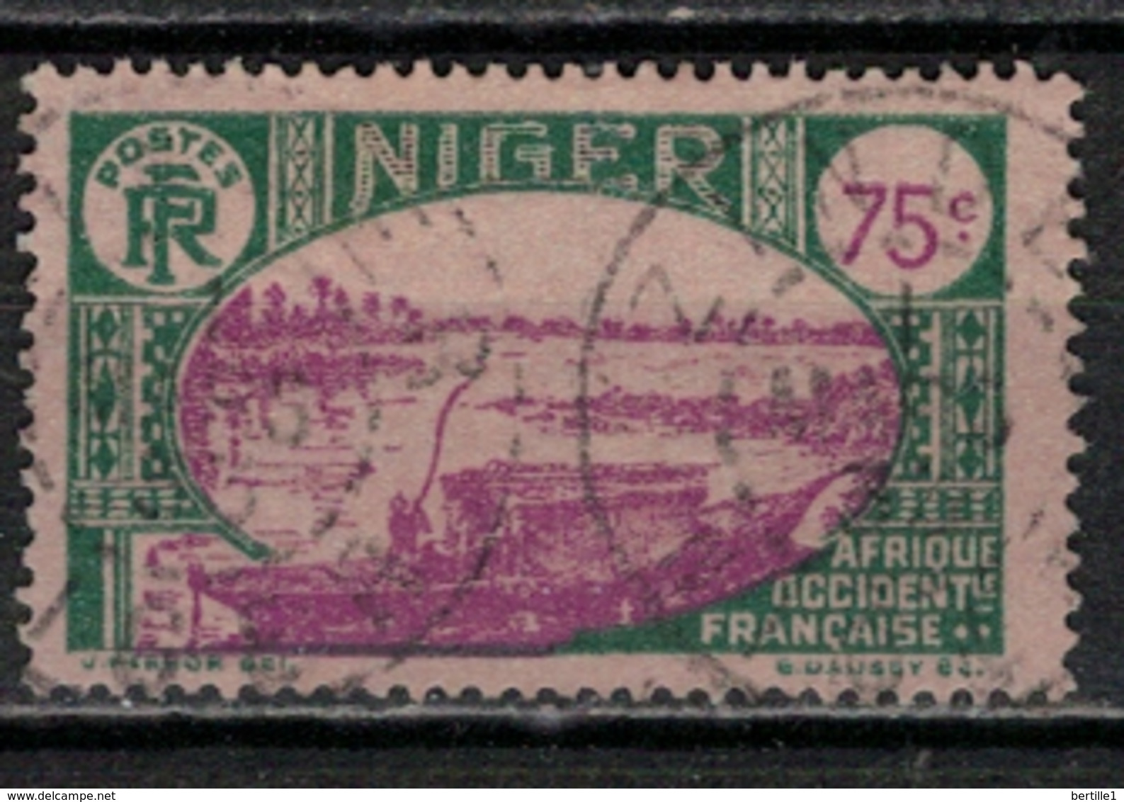 NIGER        N°  YVERT :  43   ( 15 )  OBLITERE       ( OB 8 / 37 ) - Used Stamps