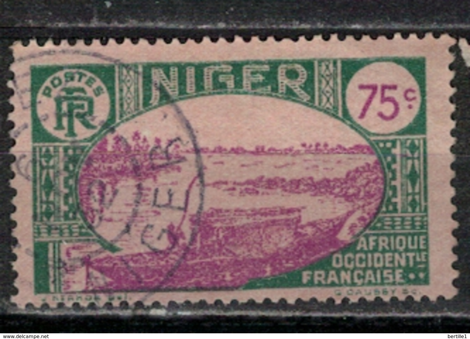 NIGER        N°  YVERT :  43   ( 17 )  OBLITERE       ( OB 8 / 37 ) - Used Stamps