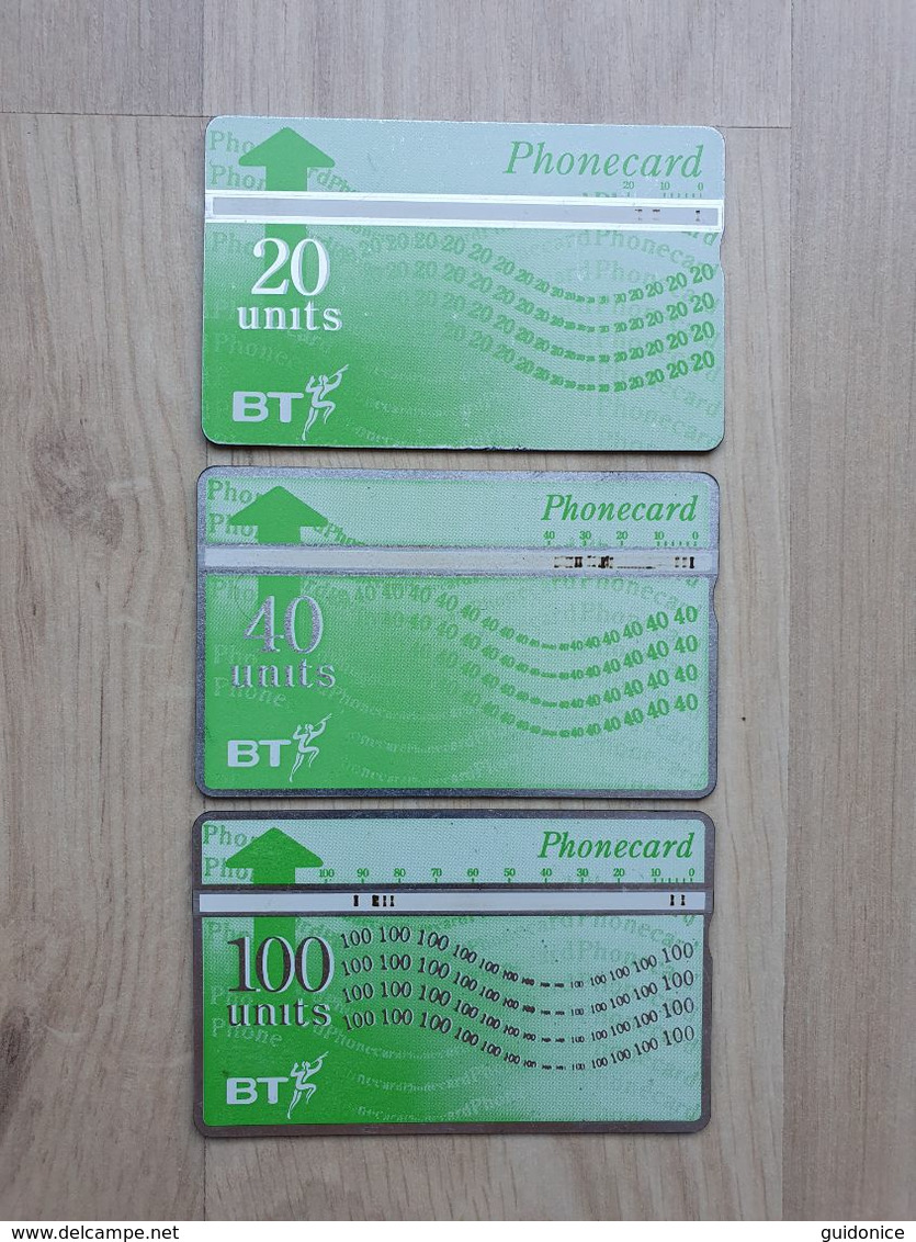 Telefonkarten - Großbritannien - Lot Mit 3 BT-Phonecards - Altri & Non Classificati