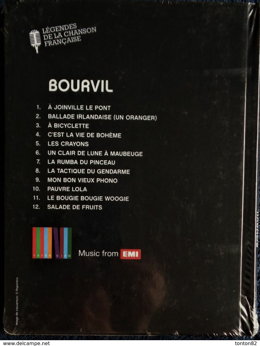 Bourvil - CD Audio - 12 Titres  . - Cómica