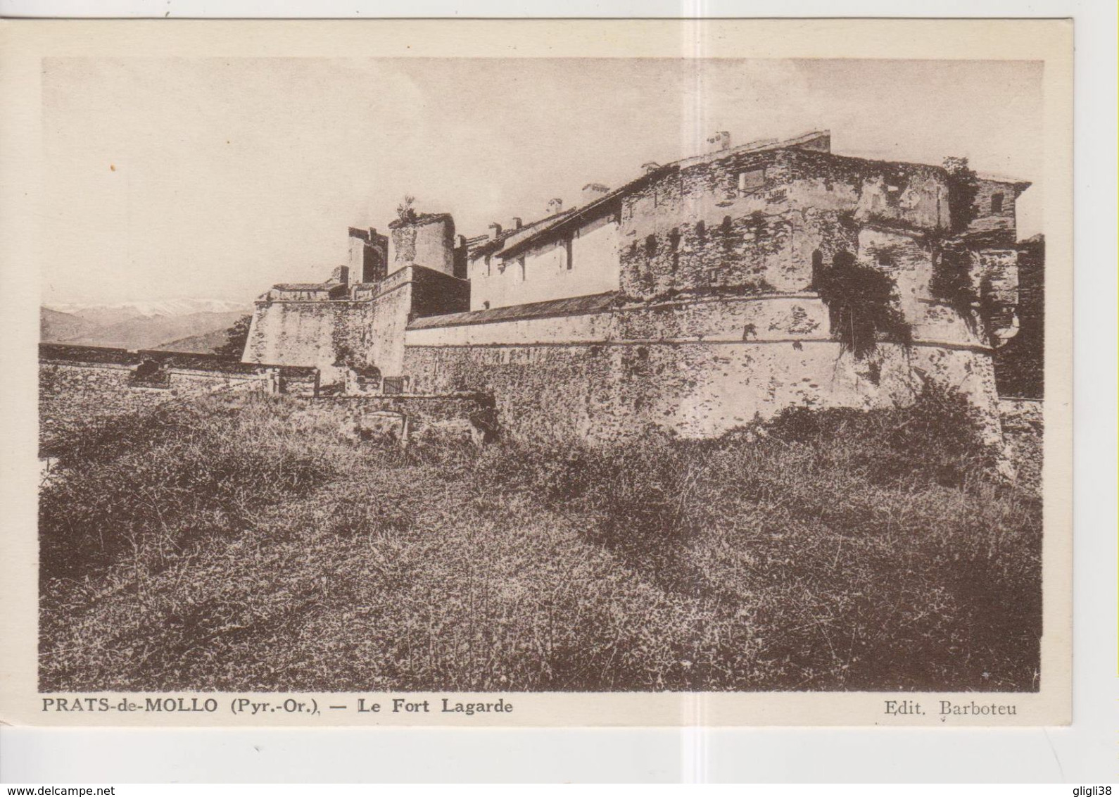 CPA-66-Pyrénées Orientales- PRATS-de-MOLLO- Le Fort Lagarde- - Other & Unclassified