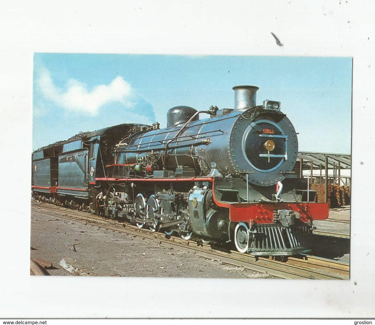 SOUTH AFRICAN AILWAYS STEAM MOCOMOTIVE TYPE 14 CRB DEPOT PAARDEN EILAND (CAPE TOWN) 14 8 1979 - Afrique Du Sud