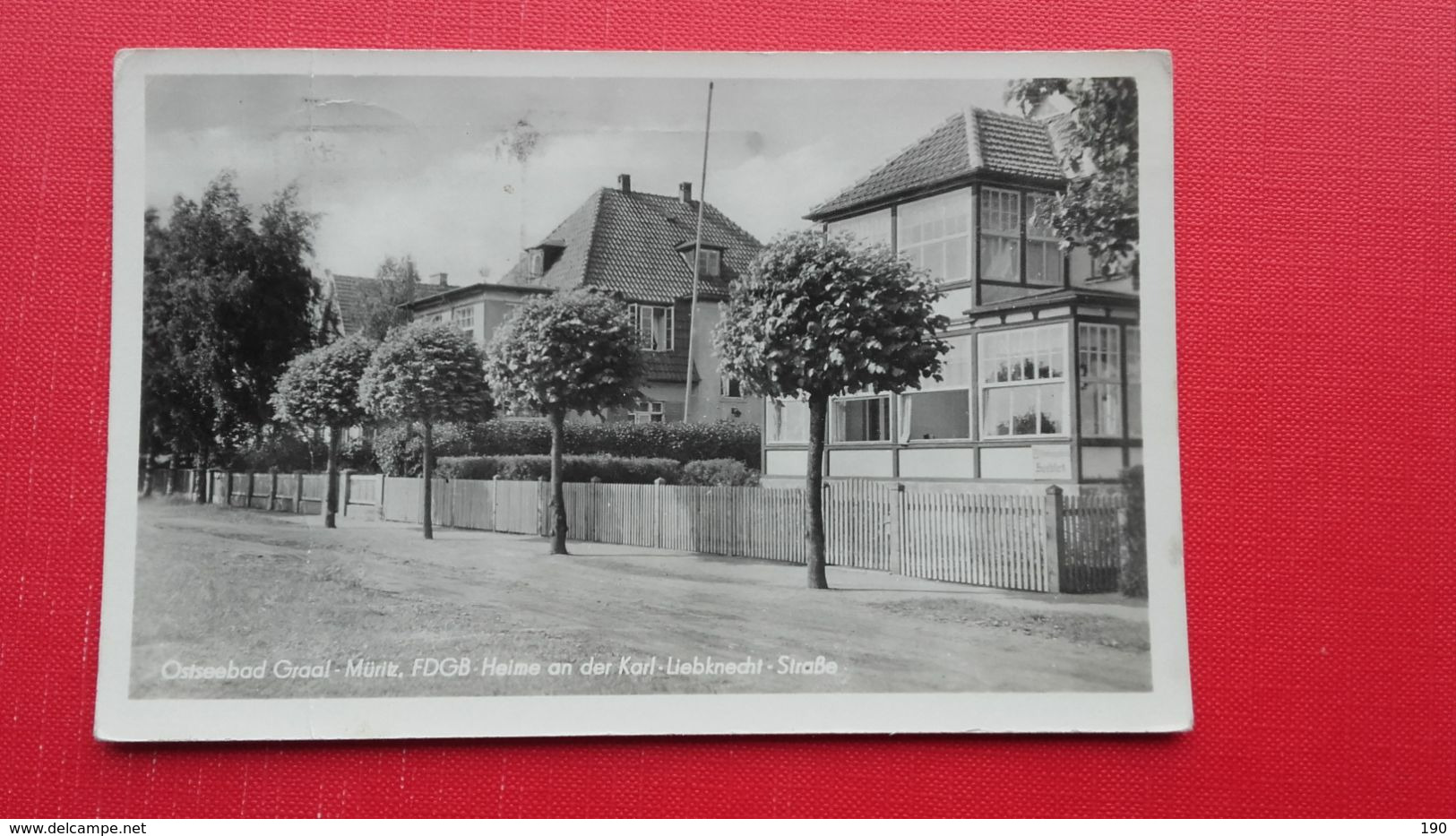 Graal-Müritz.FDGB.Heime An Der Karl-Liebknecht Strasse - Graal-Müritz