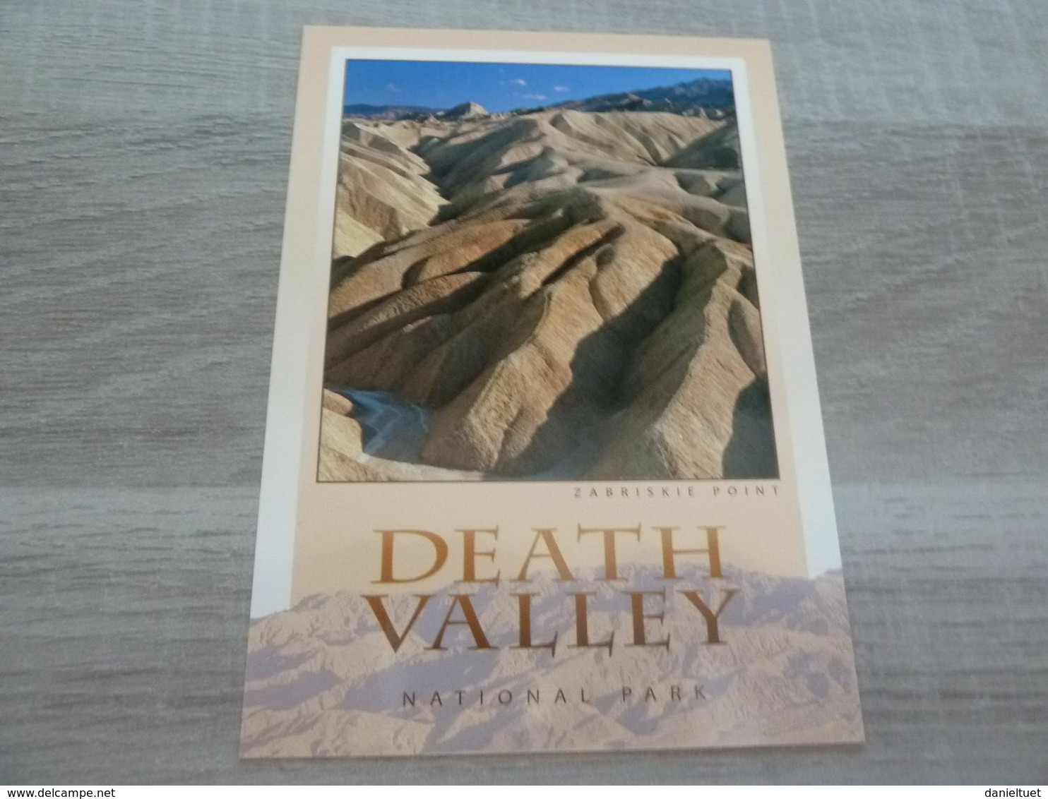 Death Valley - National Park - Zabriskie Point - 19476 - Editions Area - - Death Valley