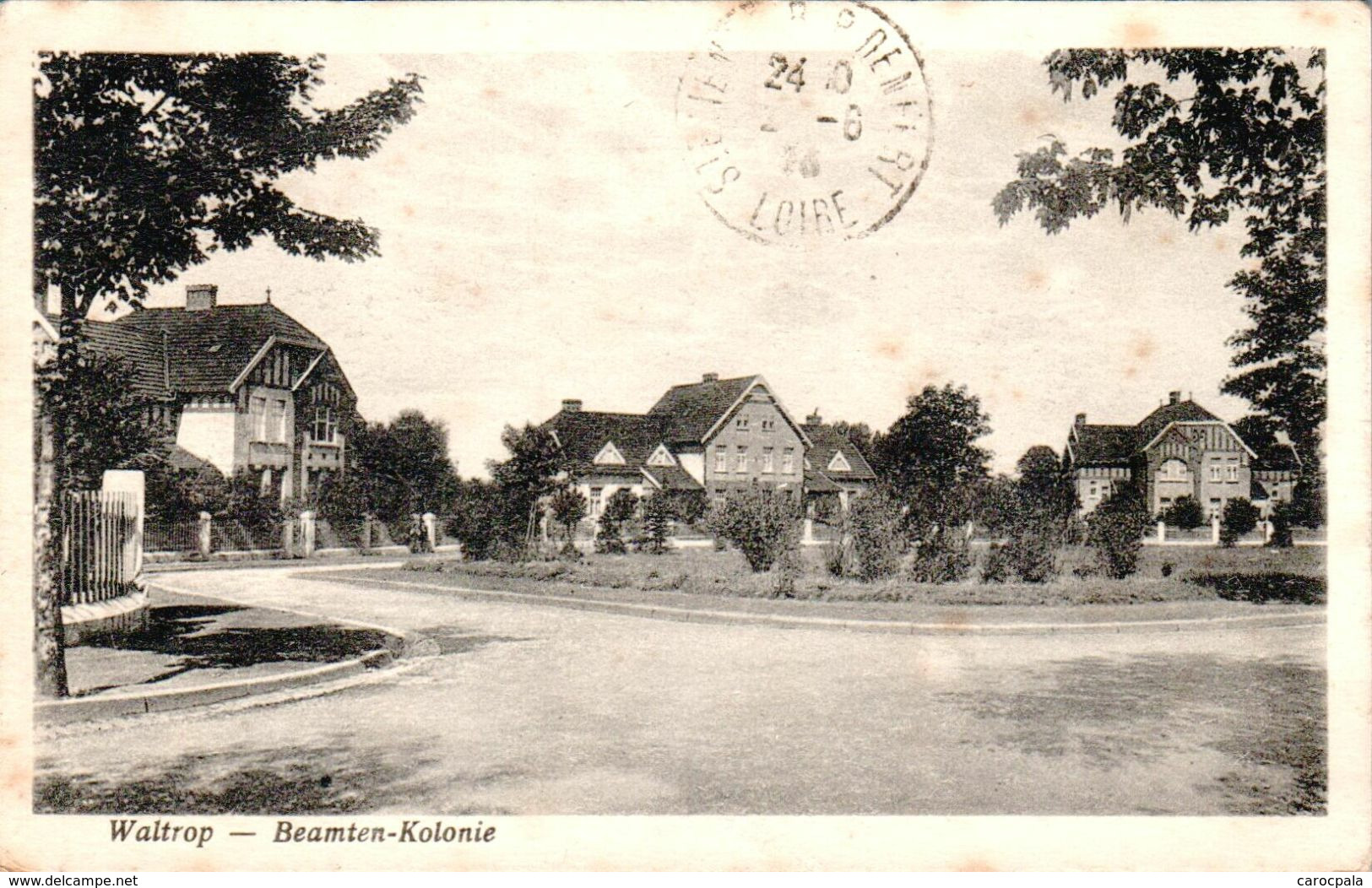 Carte 1920 WALTROP / BEAMTEN KOLONIE - Waltrop