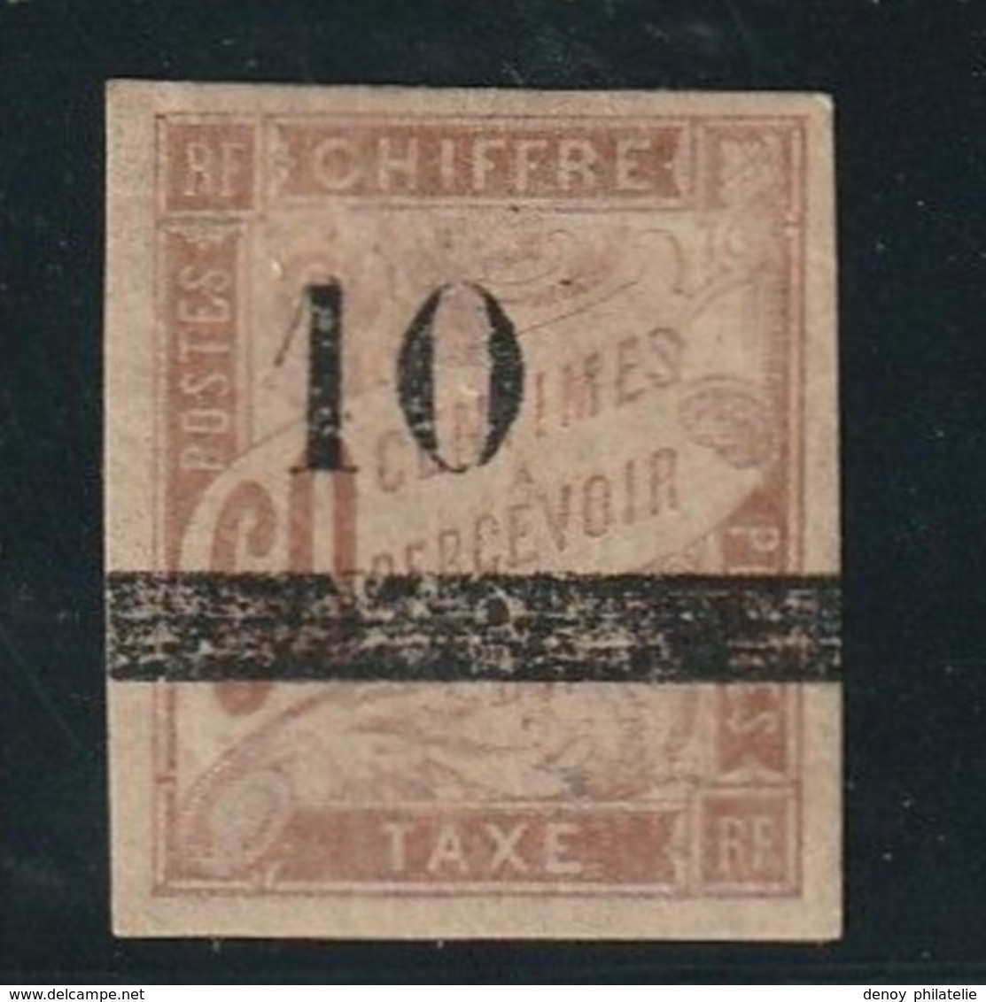 Sénégal Taxe N° 2 Tirage 3000 Neuf Petit Clair Signé Calves - Postage Due