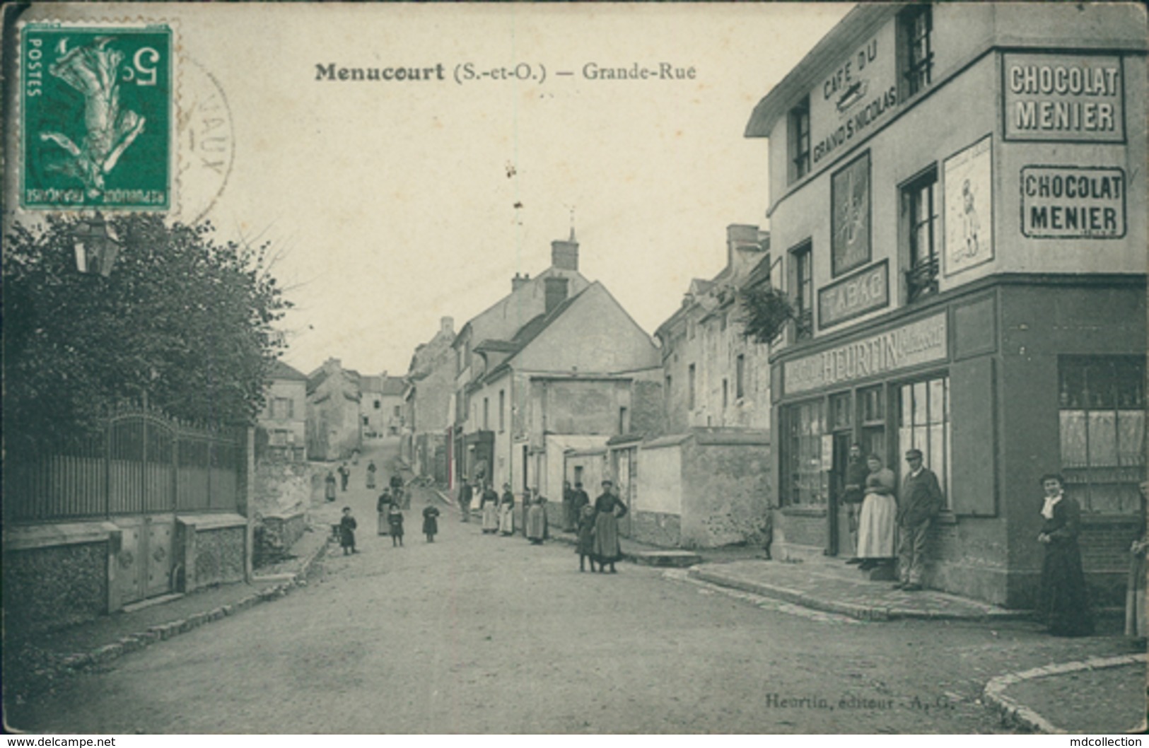 95 MENUCOURT /  Grande Rue / - Menucourt