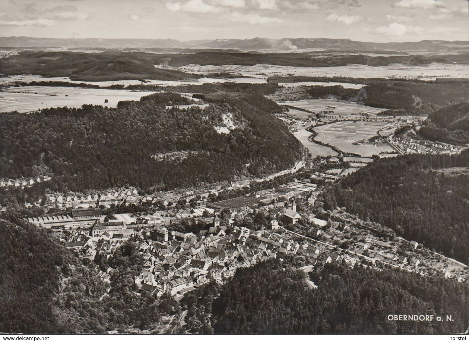 D-78727 Oberndorf A.N. - Luftbild - Aerial View ( Echt Foto) - Rottweil